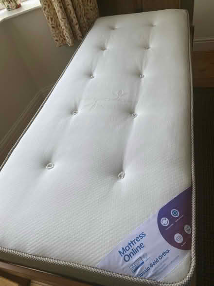Photo of free Small single bed base / mattress (Hebden Bridge) #3