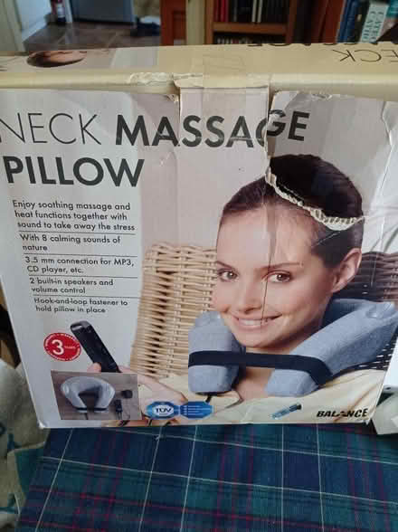 Photo of free Neck massage pillow (Uckfield TN22) #1