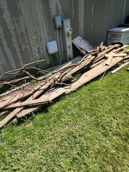 Photo of free Scrap wood. Some life left (Streamwood) #3
