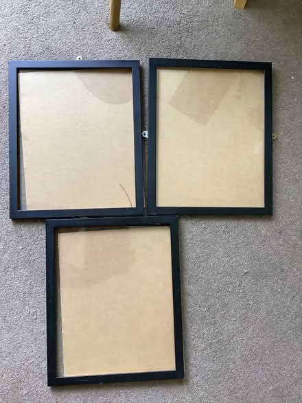 Photo of free 3 wooden picture frames (Fairfield Park) #1