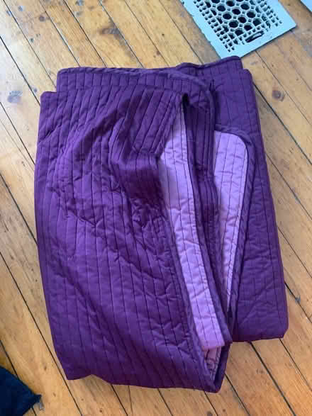 Photo of free Purple and violet quilt, Queen/king (Broadview and Danforth) #1