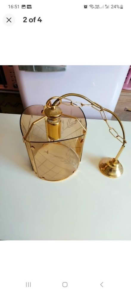 Photo of free Golden center Light holder (NP23) #1