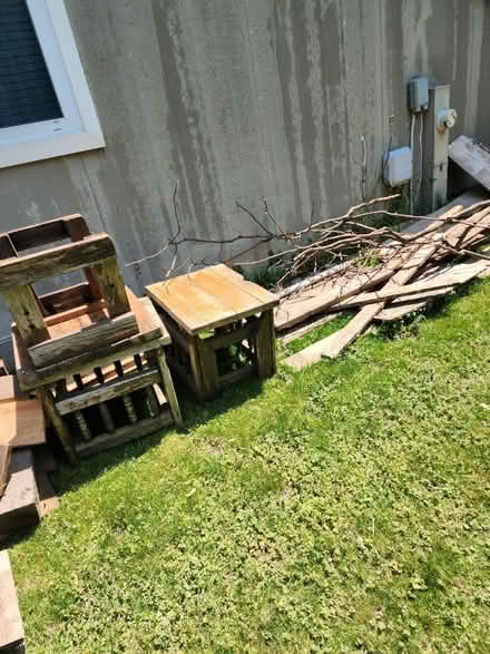 Photo of free Scrap wood. Some life left (Streamwood) #1