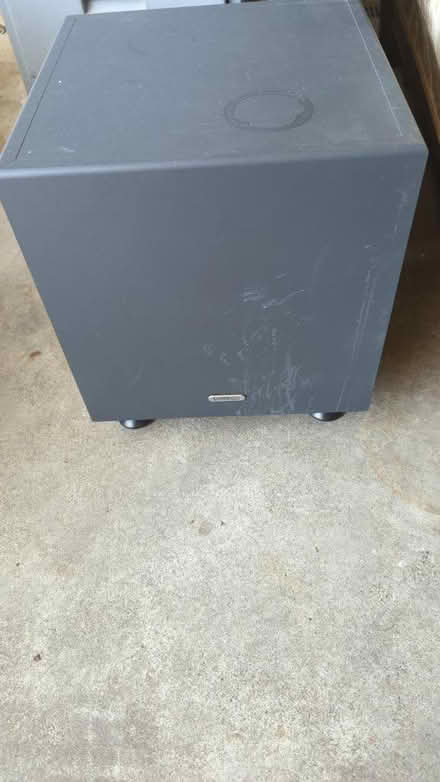 Photo of free Cambridge Soundworks subwoofer (near San Rafael high school) #1