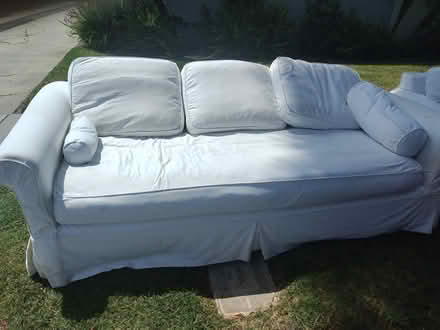 Photo of free Shabby Chic Sofa and Lounge Chair (4130 West Toluca Lake Ave) #1