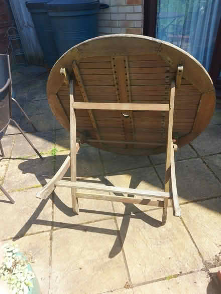 Photo of free Garden table (Teversham CB1) #1