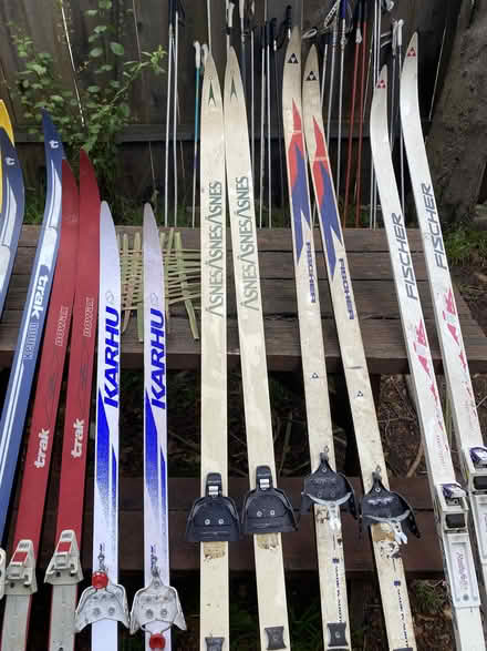 Photo of free cross country skis and poles (Berkeley) #1