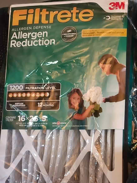 Photo of free furnace filter (Manville) #1