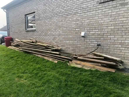 Photo of free Deck boards 2x4 and bench. Removed (Sterling Heights) #3