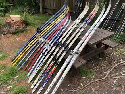 Photo of free cross country skis and poles (Berkeley) #3