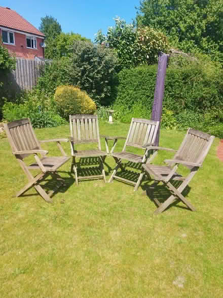 Photo of free Garden chairs (Teversham CB1) #1