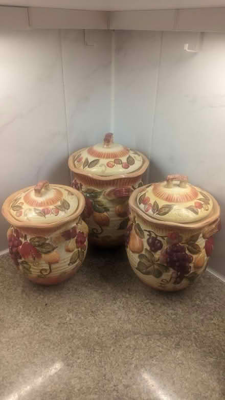 Photo of free Ceramic Canister Kitchen Set (East Chester) #1