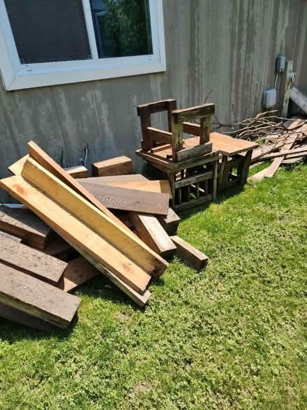 Photo of free Scrap wood. Some life left (Streamwood) #2