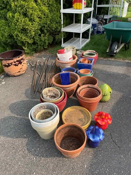 Photo of free Tons of planting pots (North Andover, ma) #3