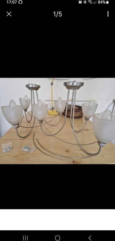 Photo of free Pair of ceiling lights with bulbs (Wymondham) #1