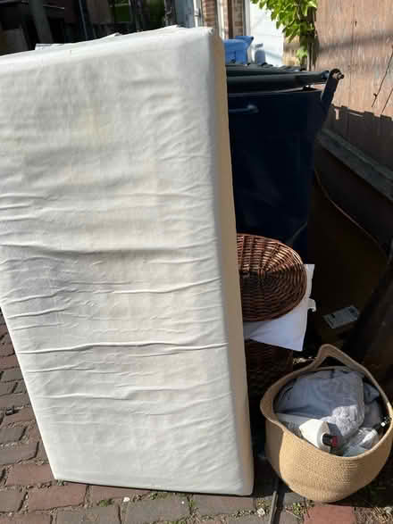 Photo of free Weights, infant mattress, wicker (Lincoln park) #1