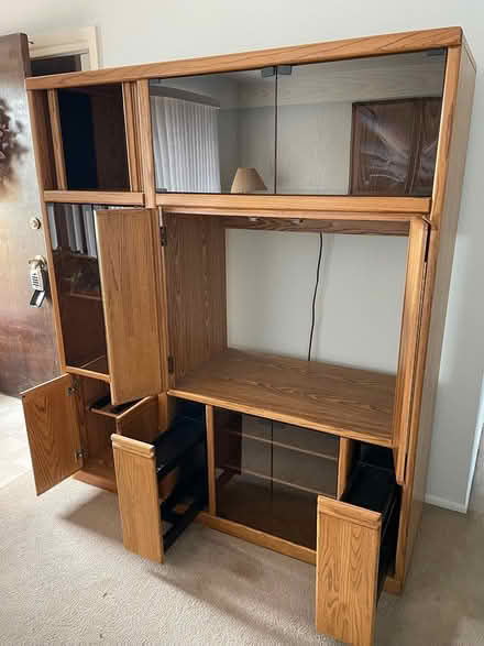 Photo of free Oak Entertainment Center (Central Colorado Springs) #2