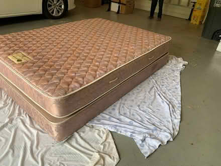 Photo of free Queen Mattress and Box Springs (Off old dominion in McLean Va) #2