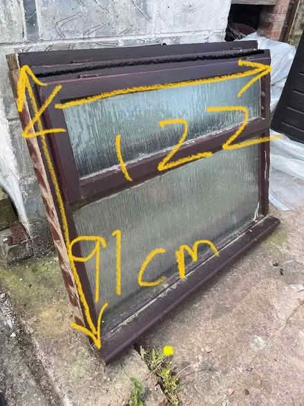 Photo of free Hardwood window x 1 (Shevington Moor WN6) #1