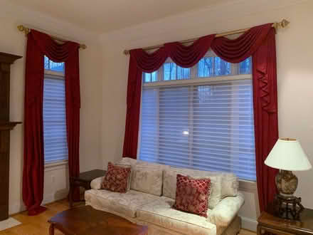 Photo of free Beautiful curtain panels and swags (Off old dominion in McLean Va) #1