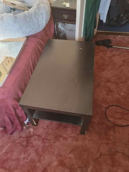 Photo of free Wooden coffee table (Palmyra park) #2