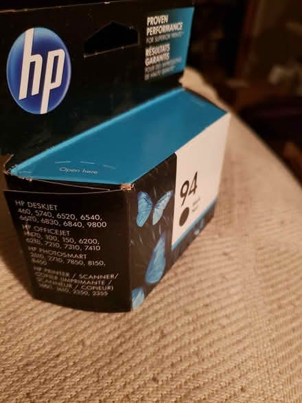 Photo of free HP 94 Black Ink Cartridge (Oak Park, MI) #1