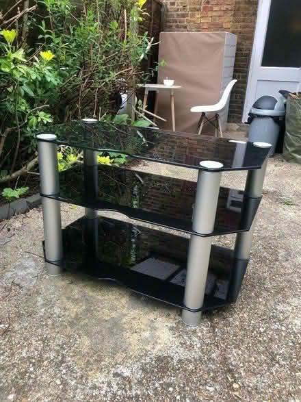 Photo of free Tv glass stand (Green Lanes N4) #2