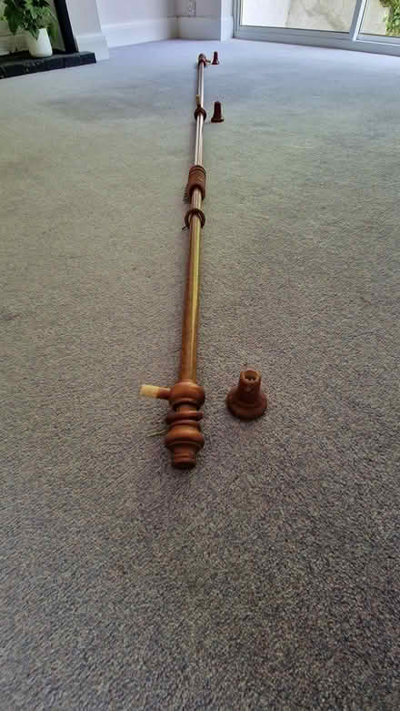 Photo of free Wooden Curtain Pole (Purley) #2