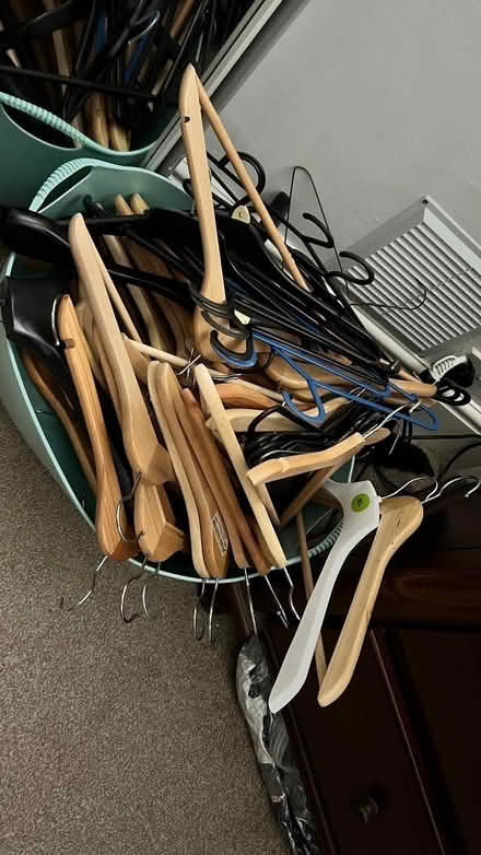 Photo of free Clothes hangers (Churchill Square area BN1) #1