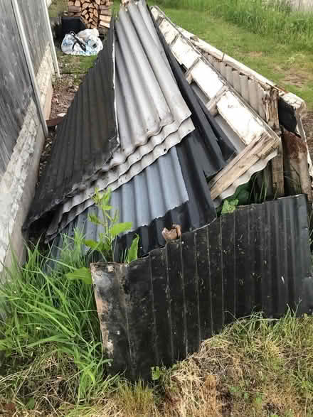 Photo of free Corrugated metal sheets (Northfield B31) #2