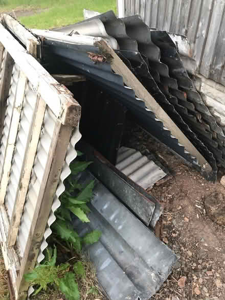Photo of free Corrugated metal sheets (Northfield B31) #1