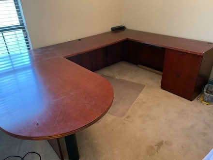 Photo of free Beautiful executive u shaped desk (Double Oak Tx) #1