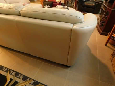 Photo of free Leather couch (Ocala Fl) #3