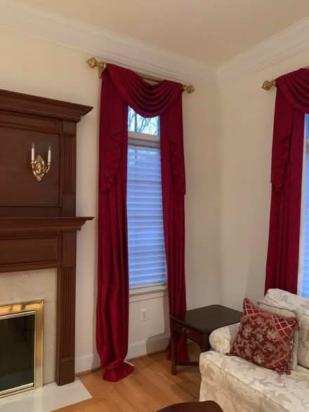 Photo of free Beautiful curtain panels and swags (Off old dominion in McLean Va) #2