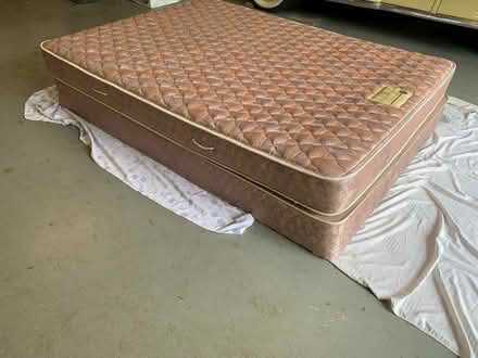 Photo of free Queen Mattress and Box Springs (Off old dominion in McLean Va) #3