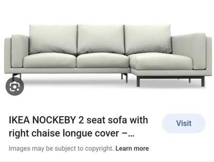 Photo of free Ikea NOCKEBY couch covers (G44) #2