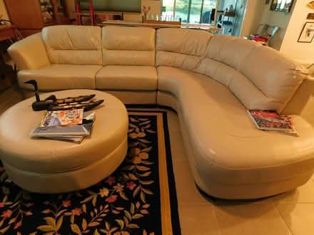 Photo of free Leather couch (Ocala Fl) #2
