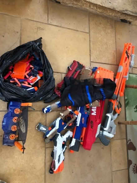 Photo of free NERF collection (Minster Lovell OX29) #1