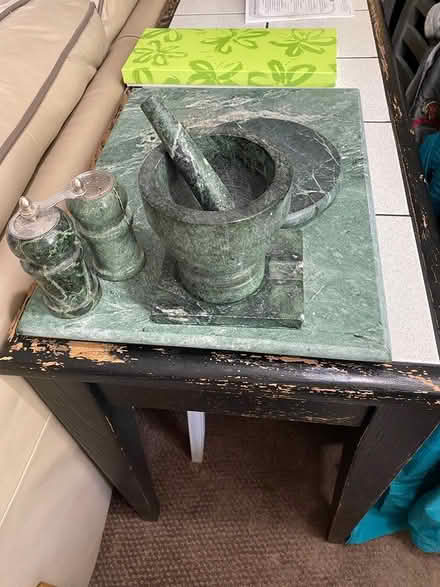 Photo of free 6 pieces marble set (Plainfield-rt.59+126) #2