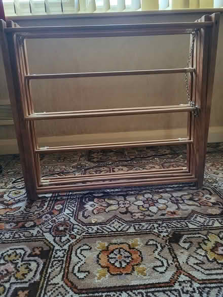 Photo of free Wooden drying rack (Hove, BN3) #2