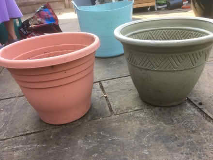Photo of free Two plastic planters (Withington M20) #1