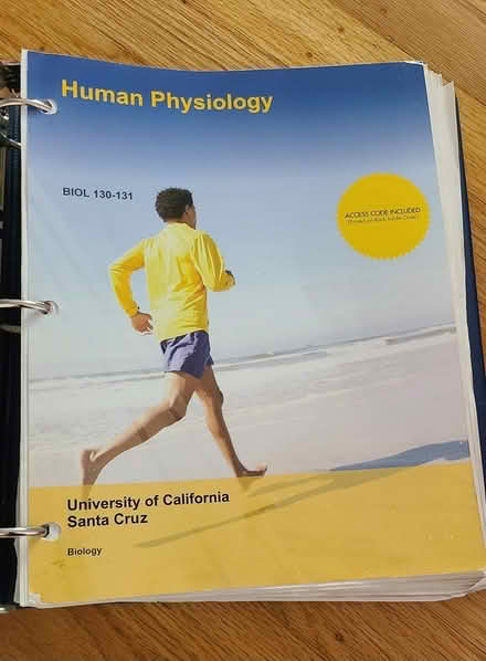 Photo of free Anatomy & physiology college level (cupertino near library) #1