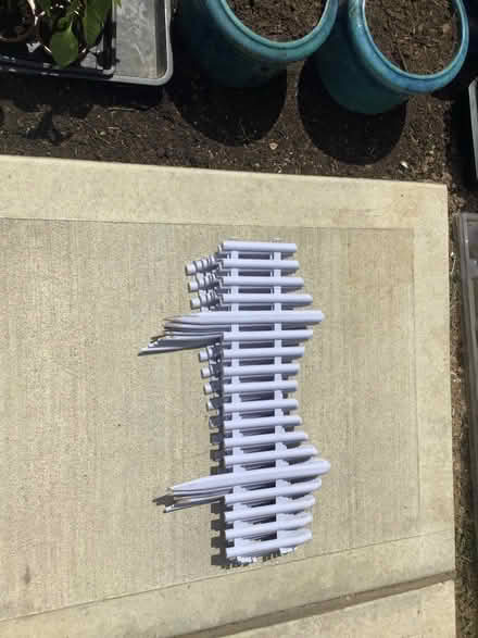 Photo of free Plastic lawn edgings 9 in total (paulsgrove . PO6) #1