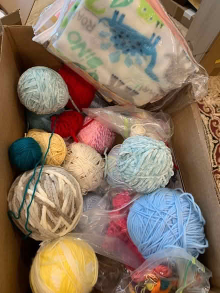 Photo of free Crochet/knitting yarn (Reston Town Center) #1