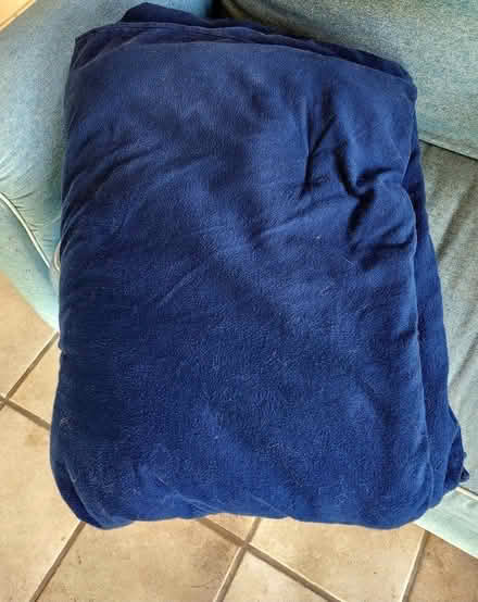 Photo of free Dark blue comforter, 66" x 84" (Clinton Corners) #1