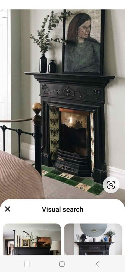 Photo of Cast iron small fireplace (Sheffield, S2) #2