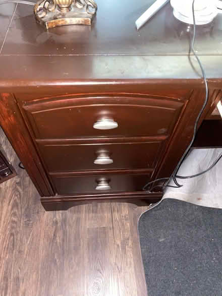 Photo of free Wooden Desk (Between Best Rd & 151) #4
