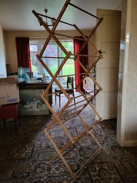 Photo of free Wooden drying rack (Hove, BN3) #1