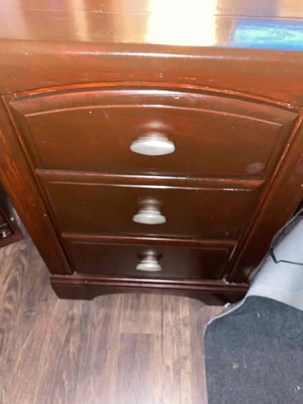 Photo of free Wooden Desk (Between Best Rd & 151) #1