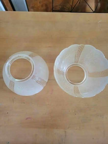 Photo of free Frosted glass light shades (North Haledon NJ) #2